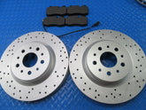 Maserati GranTurismo Quattroporte front brake pads rotors TopEuro #6027
